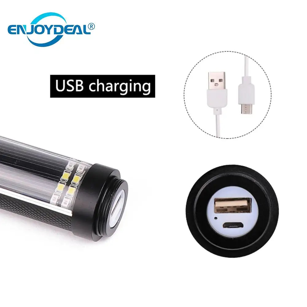 New 3W Solar Power LED Flashlight Hammer Glass Breaker Torch Light Magnet Survival Tool for Camping Outdoor Car Home Emergency
